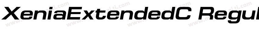 XeniaExtendedC Regul字体转换